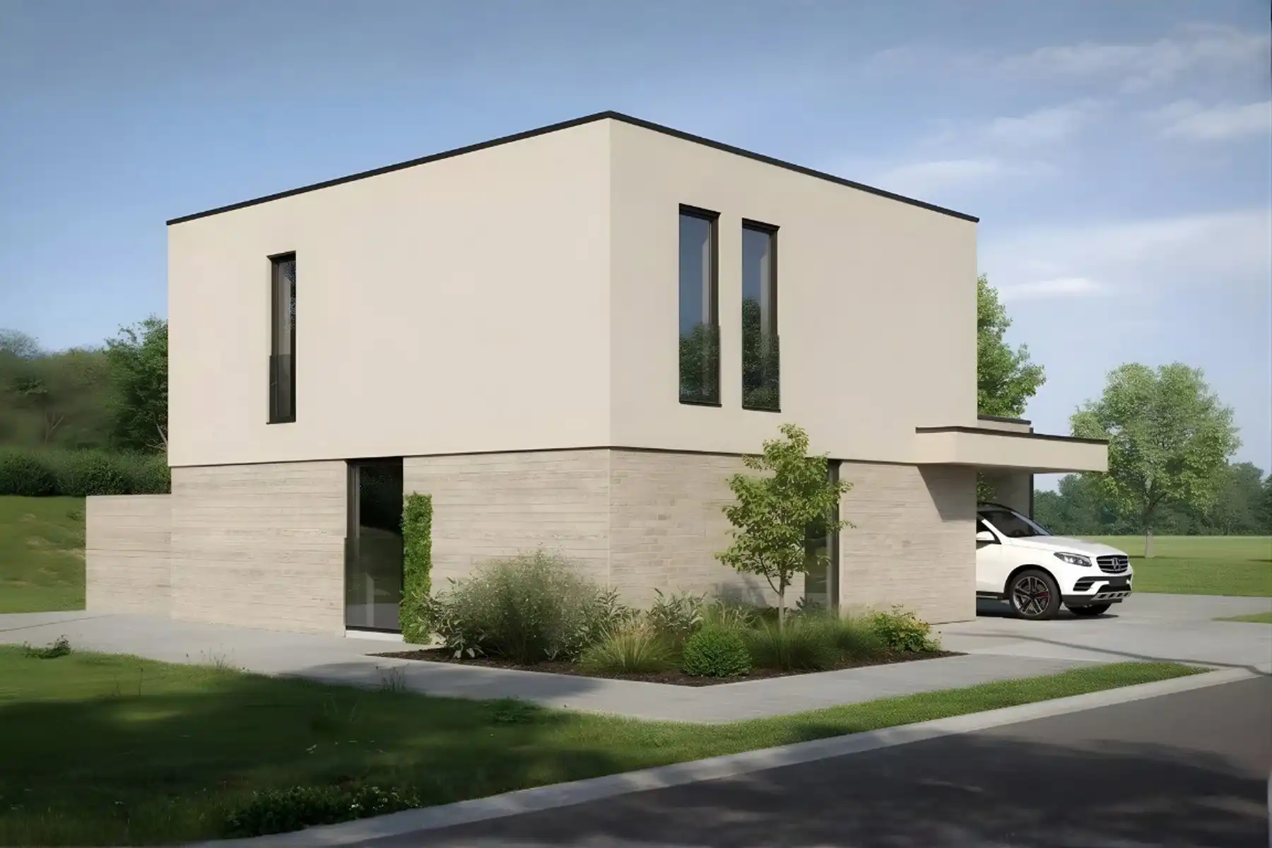Stijlvolle nieuwbouwwoning wind- en waterdicht foto {{pictureIndex}}