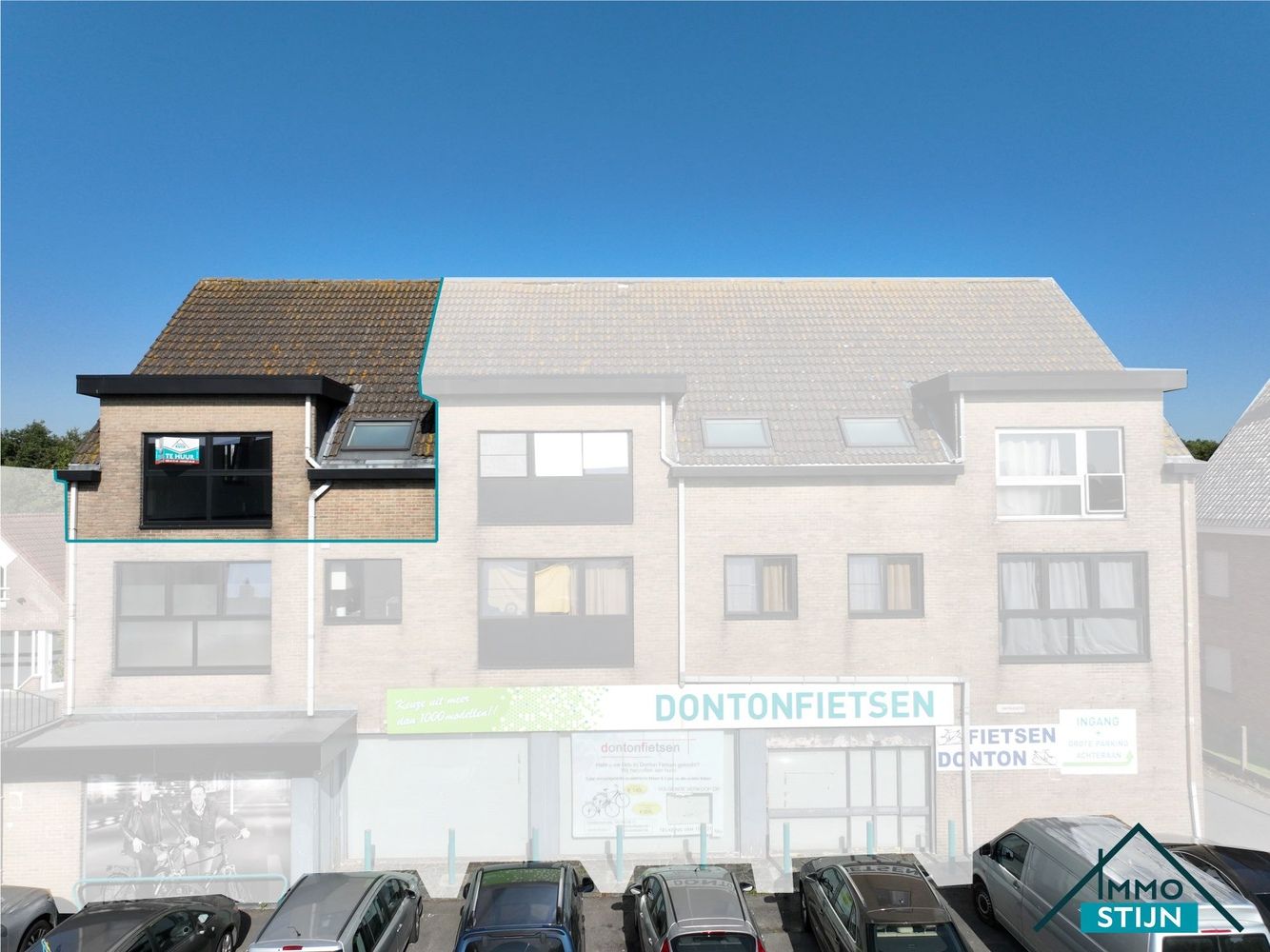 Gerenoveerd appartement met 2 slaapkamers foto {{pictureIndex}}