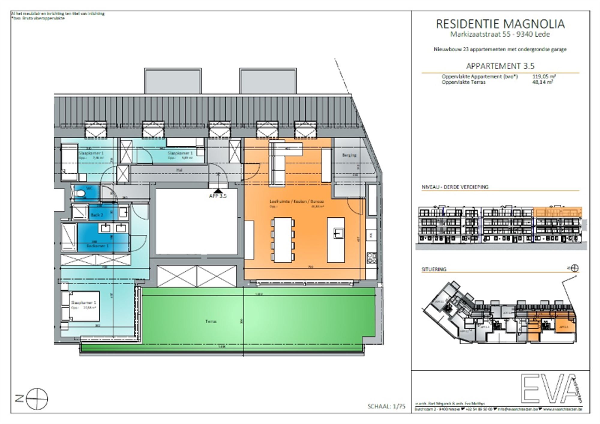 Appartement te koop Markizaatstraat 55 - 9340 LEDE