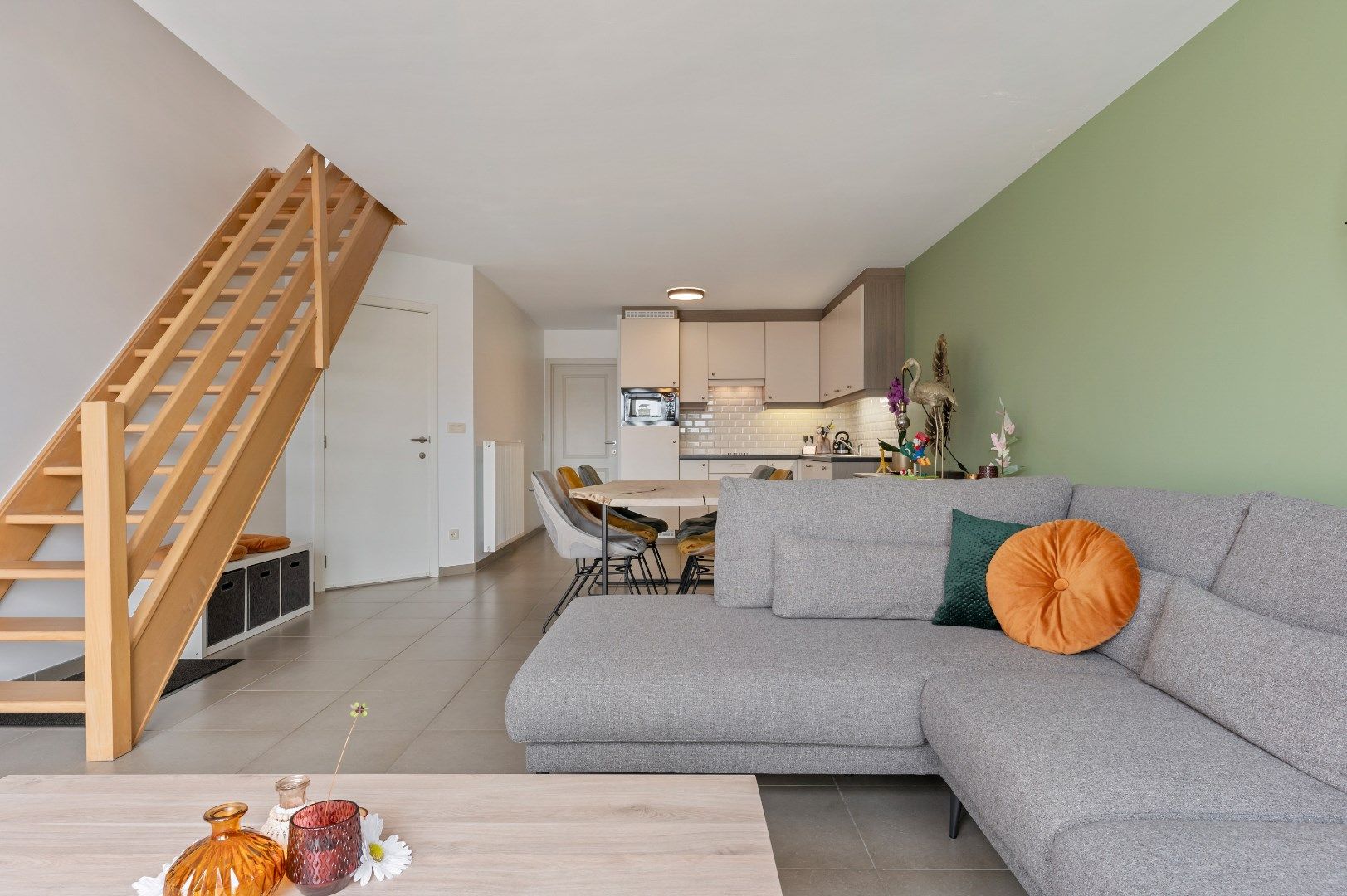 Duplex Appartement 1ste verdiep links met 105m² bewoonbare oppervlakte. foto 2