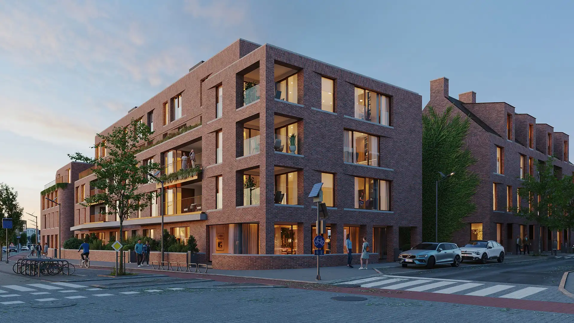 Residentie Cornu - Laatste 3 duplex appartementen met prachtige binnentuin foto 9