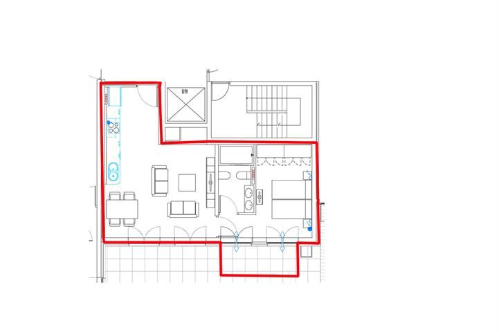 ANTWERPEN - één slaapkamer appartement op centrale locatie. foto 3