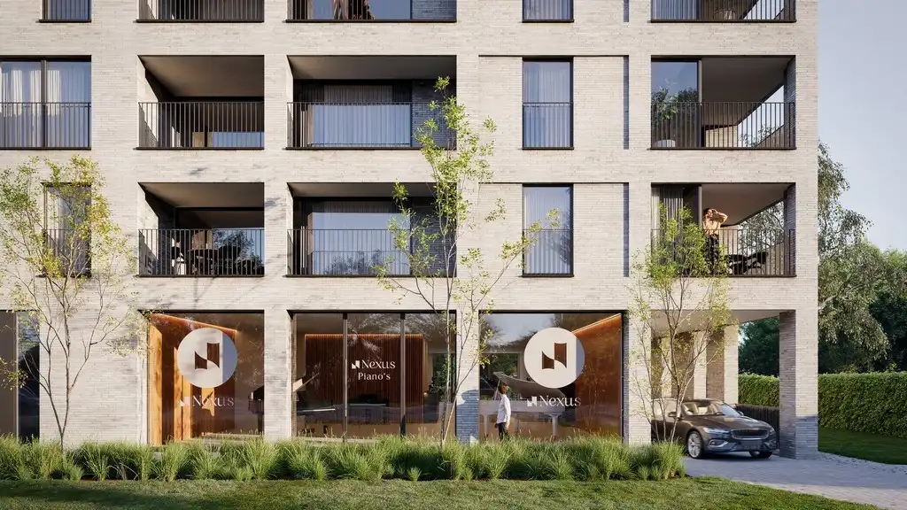 Nieuwbouw handelsruimte te koop op toplocatie in Oostakker foto 3