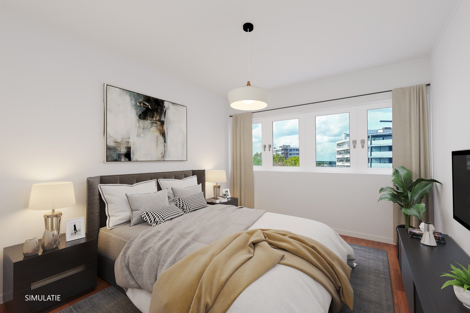 RUIM APPARTEMENT MET PRACHTIG UITZICHT IN GENK-CENTRUM foto 16