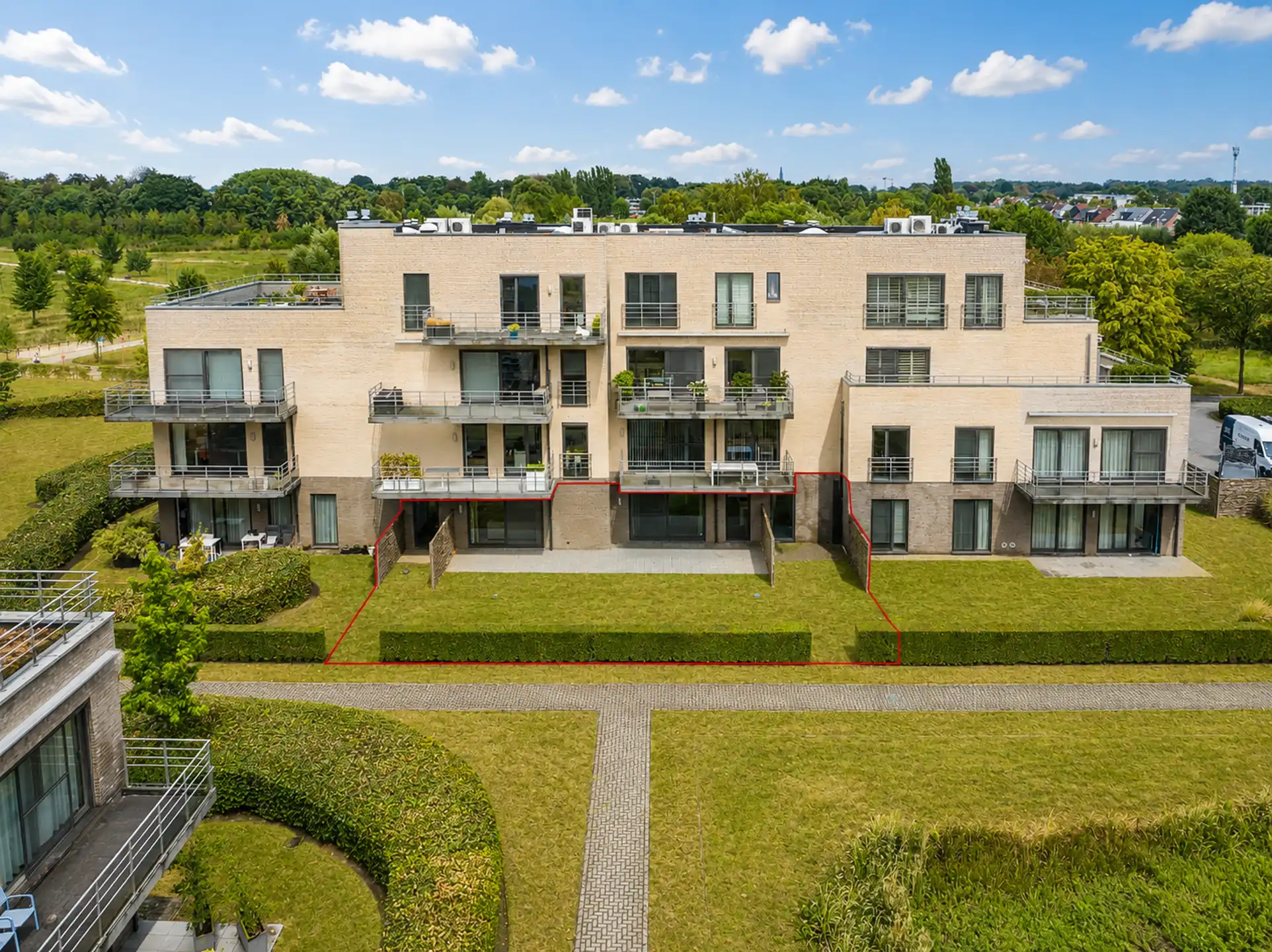 Stijlvol gelijkvloers appartement in prestigieuze woonproject Frijthout foto 3