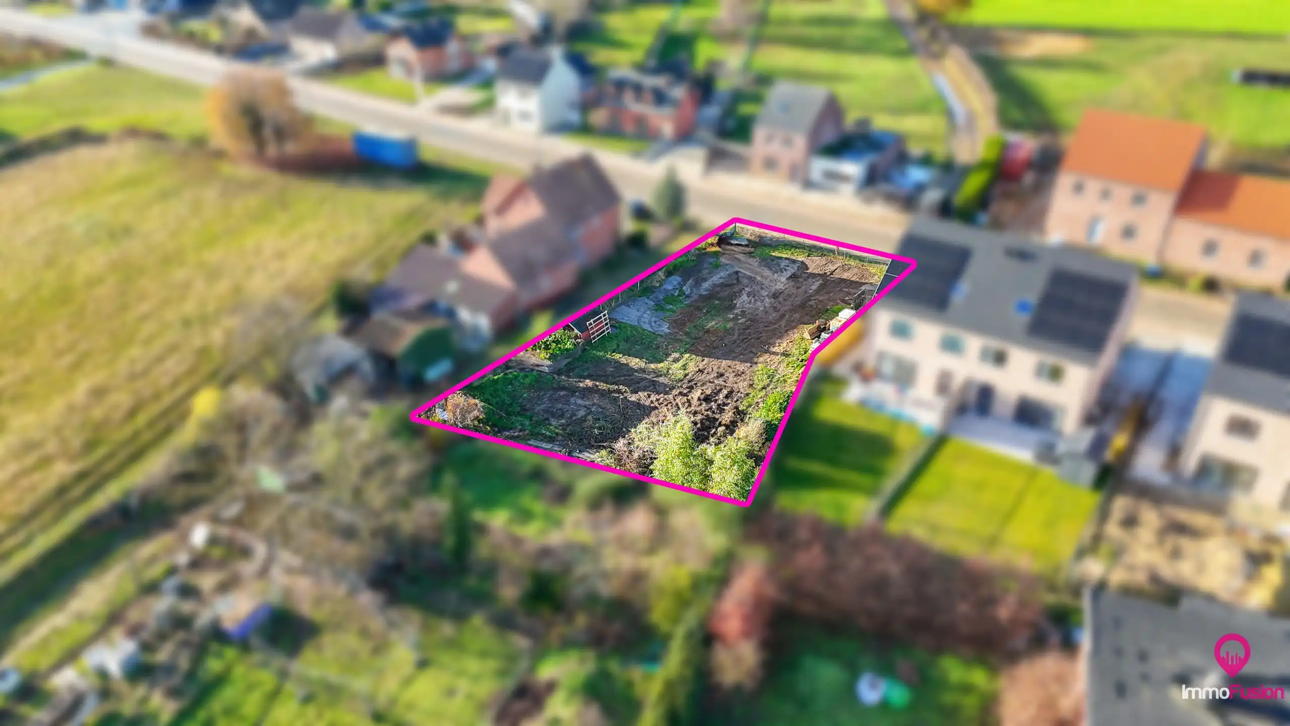 Centraal gelegen open bouwgrond op 7are 31ca met groenzicht! foto 9