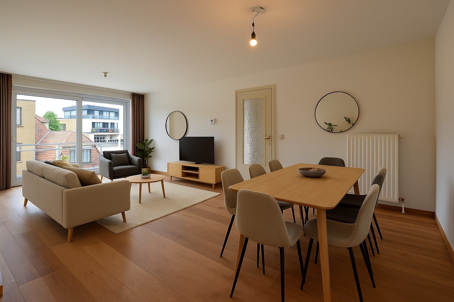 Energiezuinig (EPC A) instapklaar 2-slaapkamerappartement (81 m²) centraal gelegen te Koksijde-Bad.  foto {{pictureIndex}}