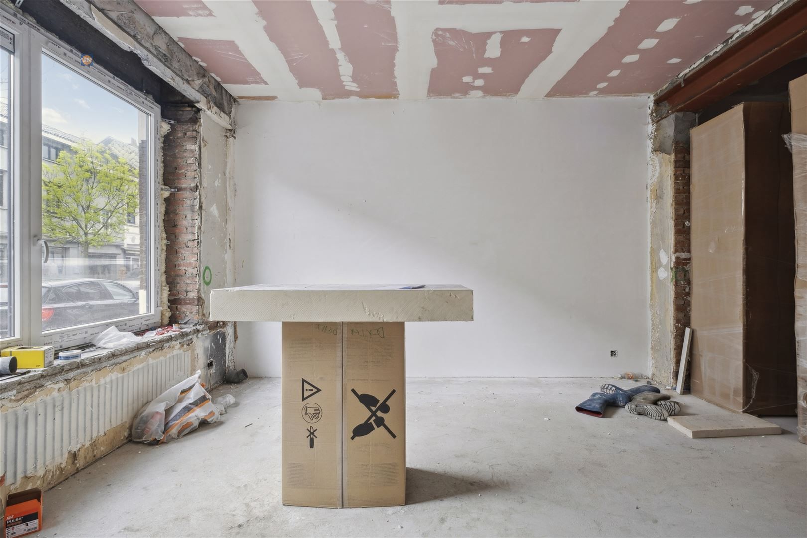 Modern gelijkvloersappartement met terras en tuin foto 13