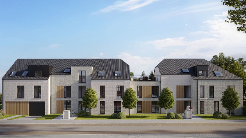 Gelijkvloers appartement 112m² met privé tuin 500m² met hoekterras 50m² zuid-west foto 8