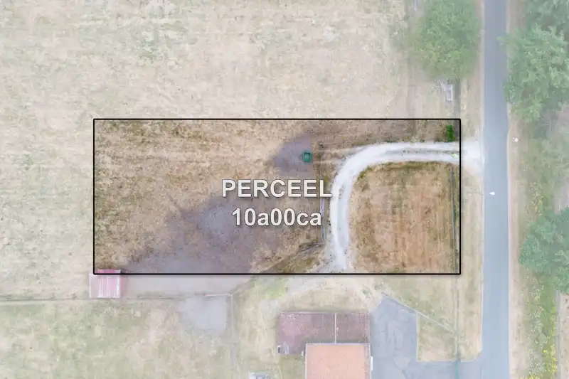 Bouwgrond van 10 aren op unieke locatie, volledig groen omgeven foto 11