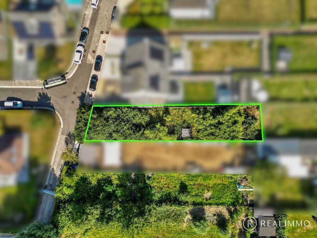 Zuidgerichte bouwgrond in Hulste – 451 m² foto 3