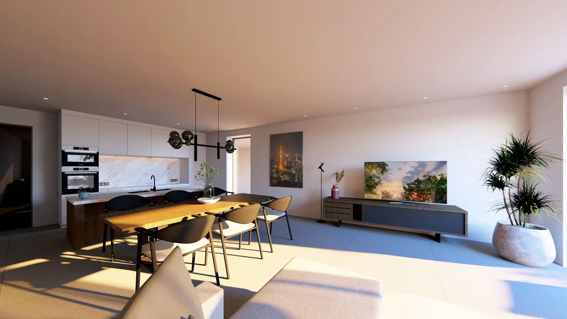 Uniek gebouw met 2 nieuwbouw stapelwoningen op een centrale ligging in Desselgem met telkens een eigen parkeerplaats ideaal als kangoeroewoning, investeringsgoed of een plek om te wonen en te ondernemen foto 5