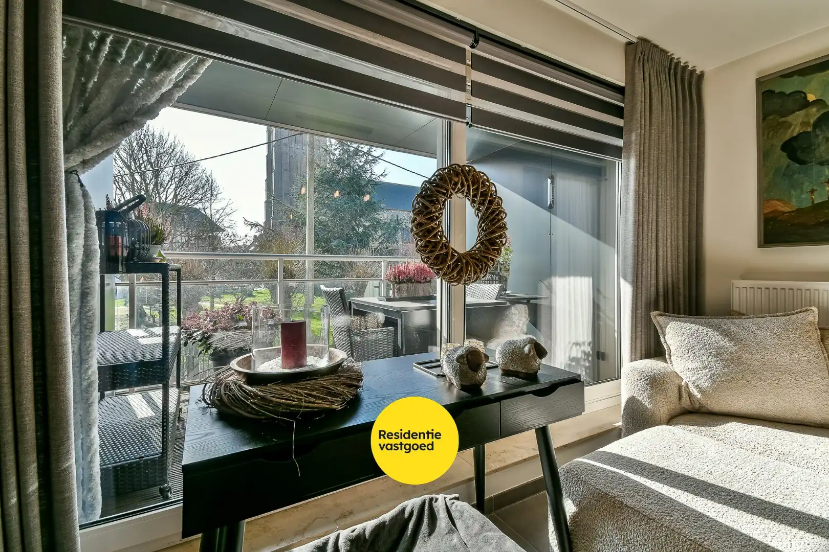 Modern 1-slaapkamerappartement met garage in hartje Oudenburg foto 5