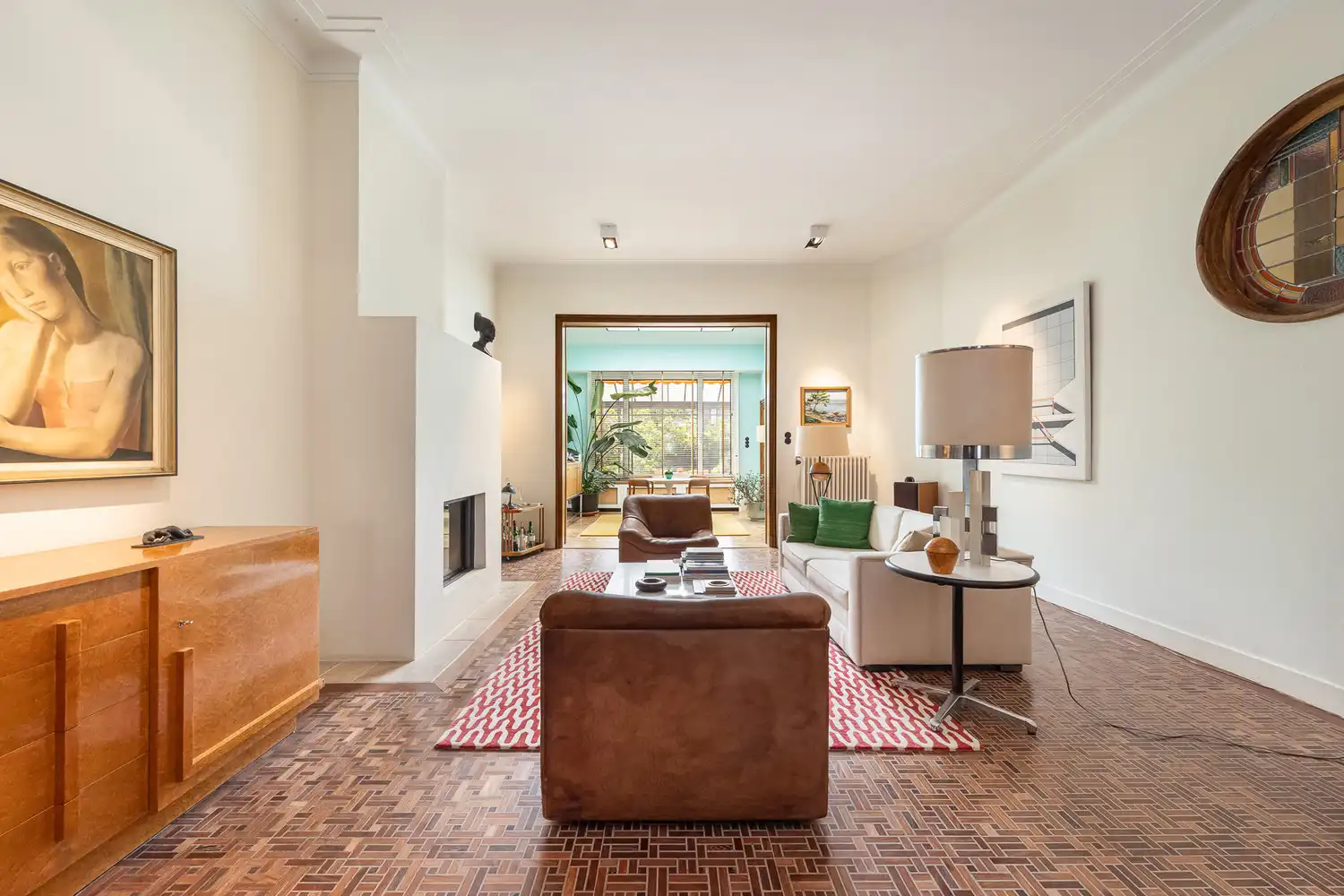 Karaktervolle modernistische burgerwoning met art-deco-invloeden (1937) – erfgoedparel in Wilrijk nabij Centrum Antwerpen foto 4