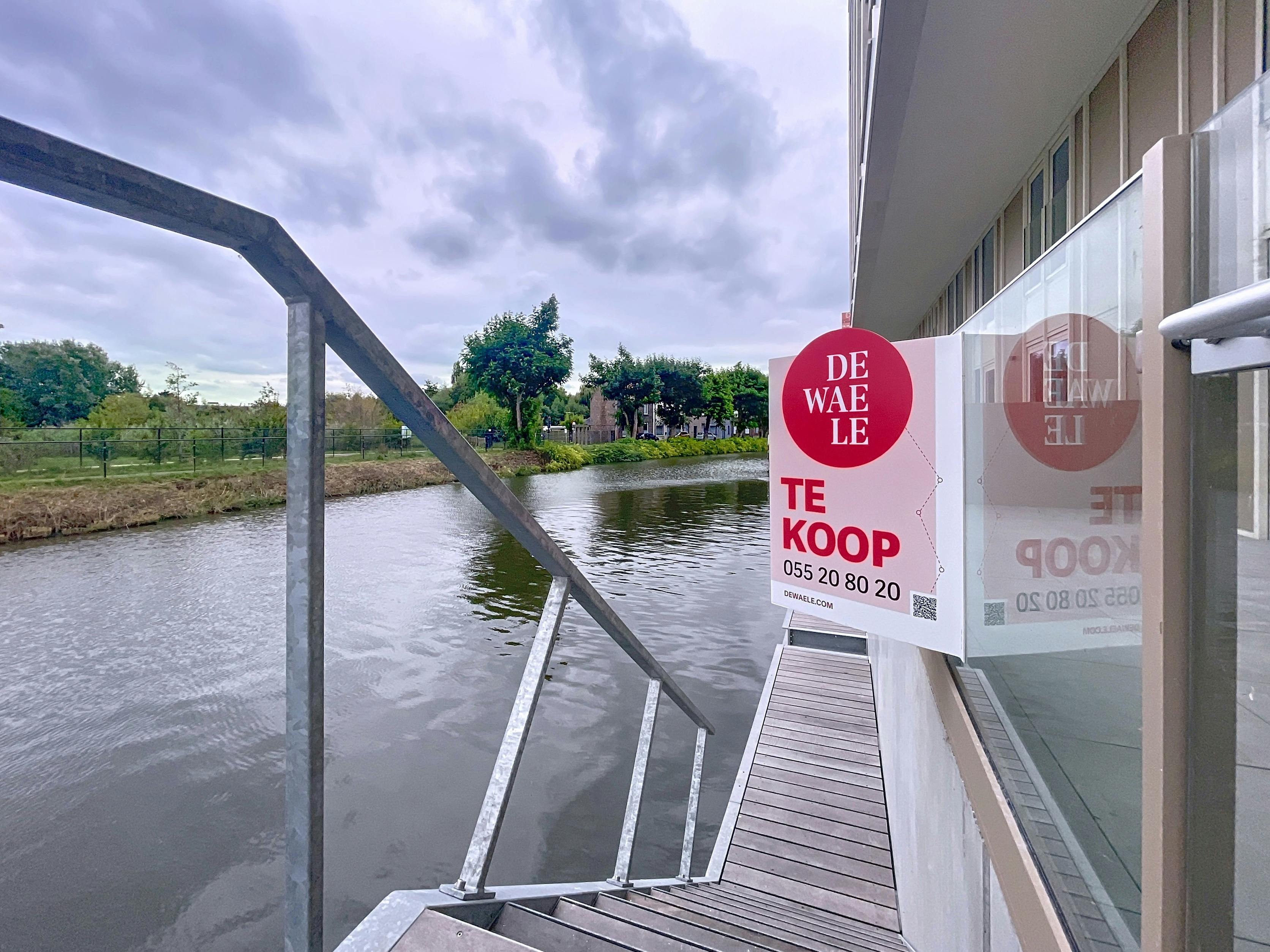 Ruim, duplex appartement, met zicht op de Schelde te koop !  foto 15