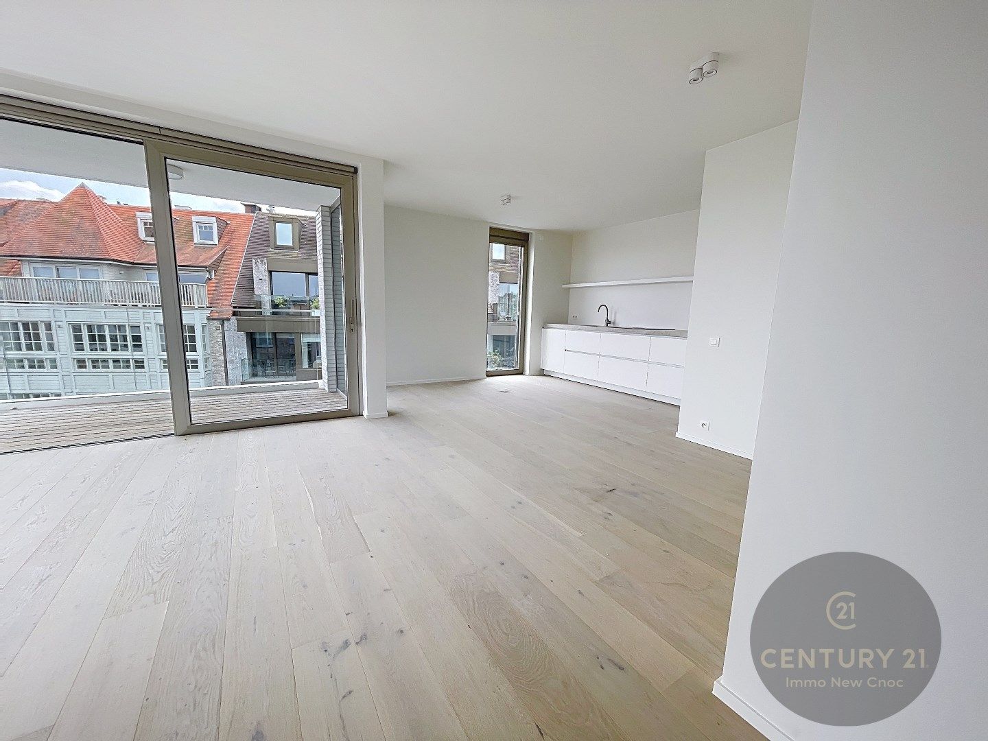 Luxe appartement met terras in residentie OYSTER, Knokke-Heist, 1 slaapkamer, bouwjaar 2025, 64.00m², standaardafwerking, 1 badkamer foto 2