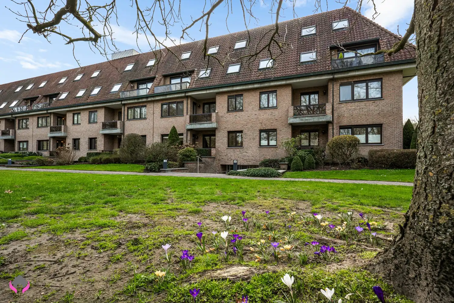 Adembenemend uitzicht vanuit dit riante 2(3) slaapkamer gelijkvloers appartement in een afgeschermd domein foto 32
