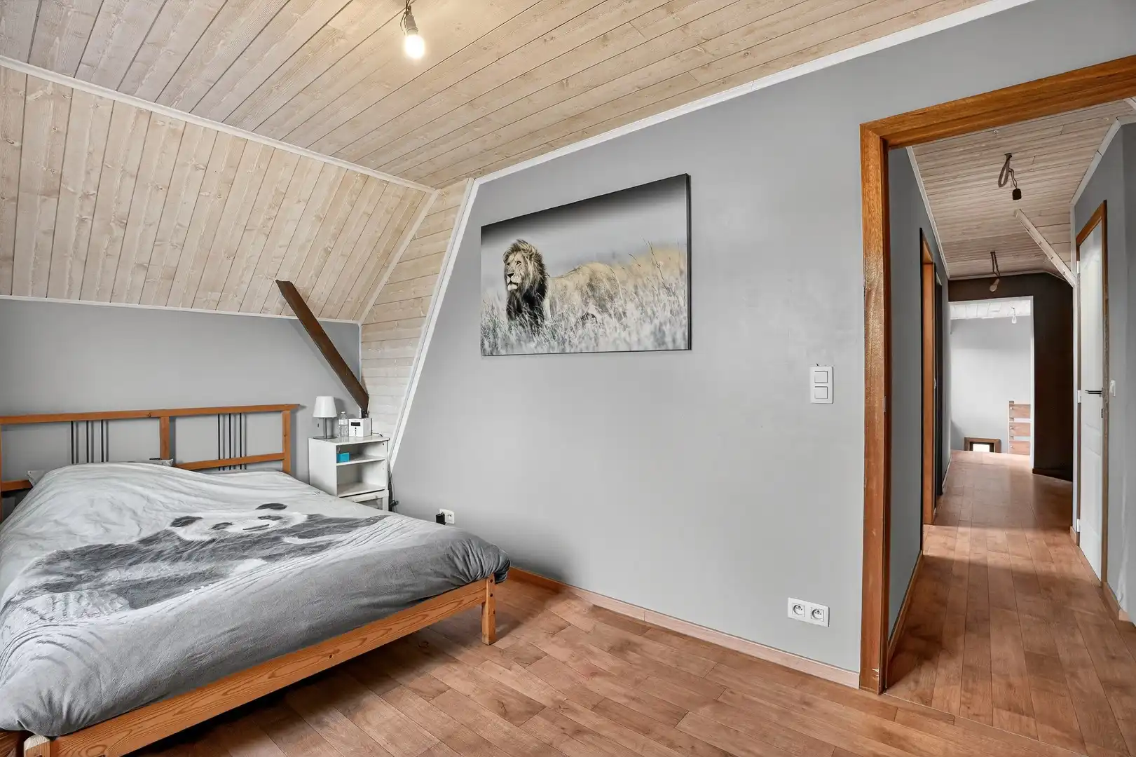 Instapklare woning op ruim perceel (880 m²) met prachtig landelijk uitzicht in Merkem foto 22