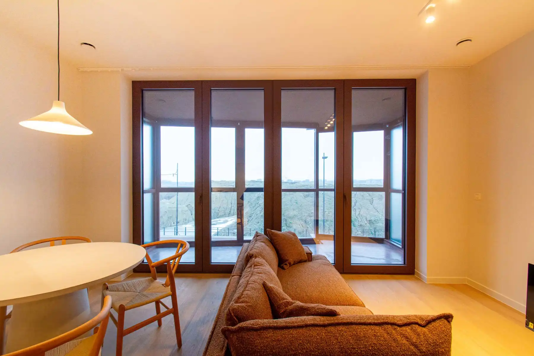 1-slaapkamer gemeubeld appartement met zicht op Schelde  foto 2