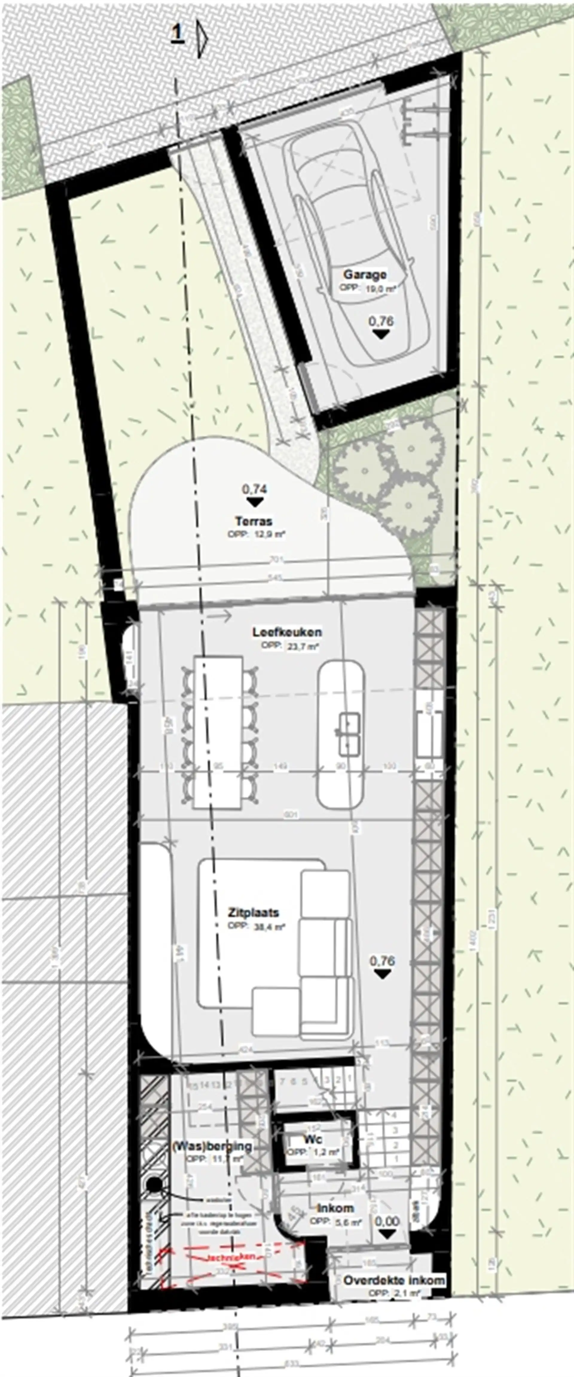 Bouwgrond met vergunde plannen op sterke ligging te Aalst foto 8