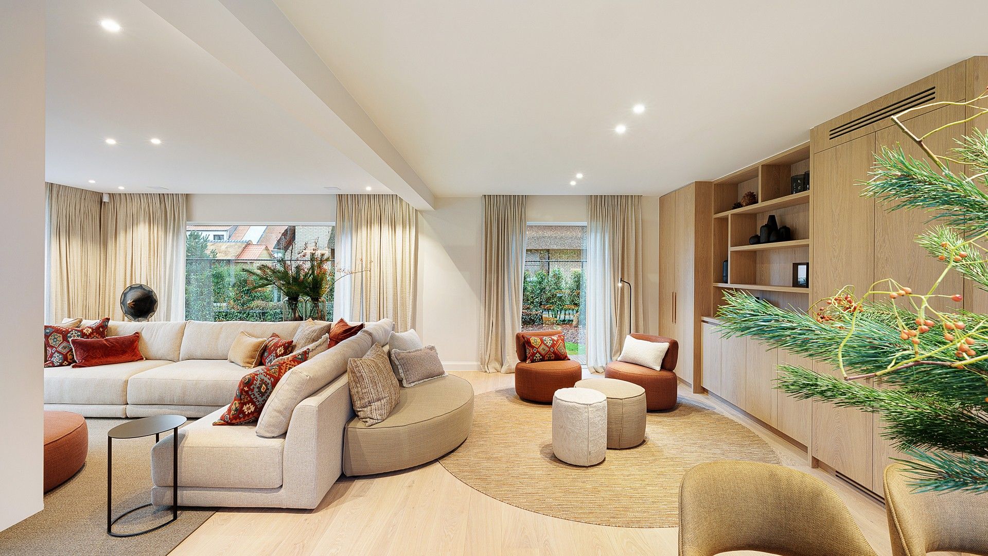 Luxueuze, alleenstaande villa in een residentiële wijk in Knokke met 5 slaapkamers. foto 2