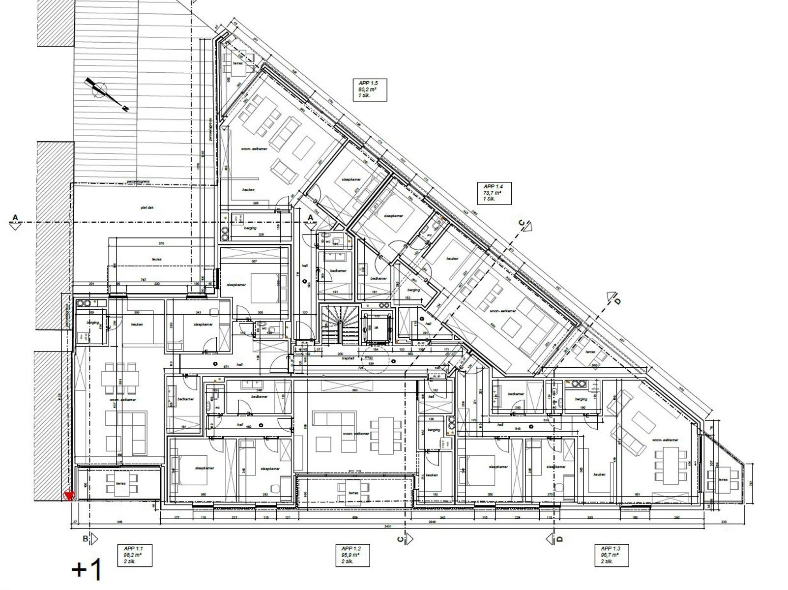 Centrum: kwalitatief nieuwbouwproject met 12 appartementen foto 11