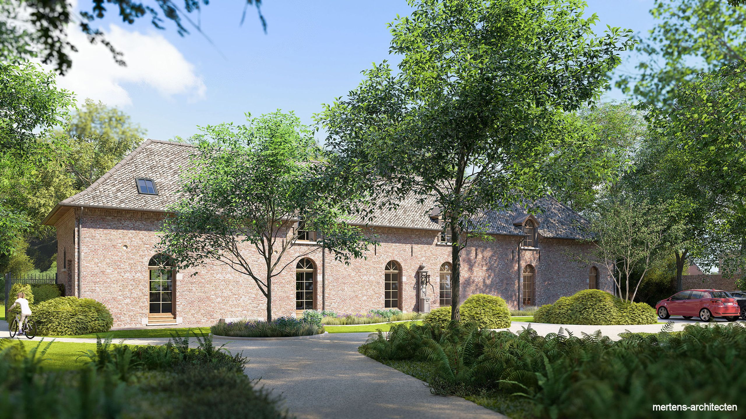 Vergund renovatieproject 4 woonentiteiten (kasteeldomein) foto 2