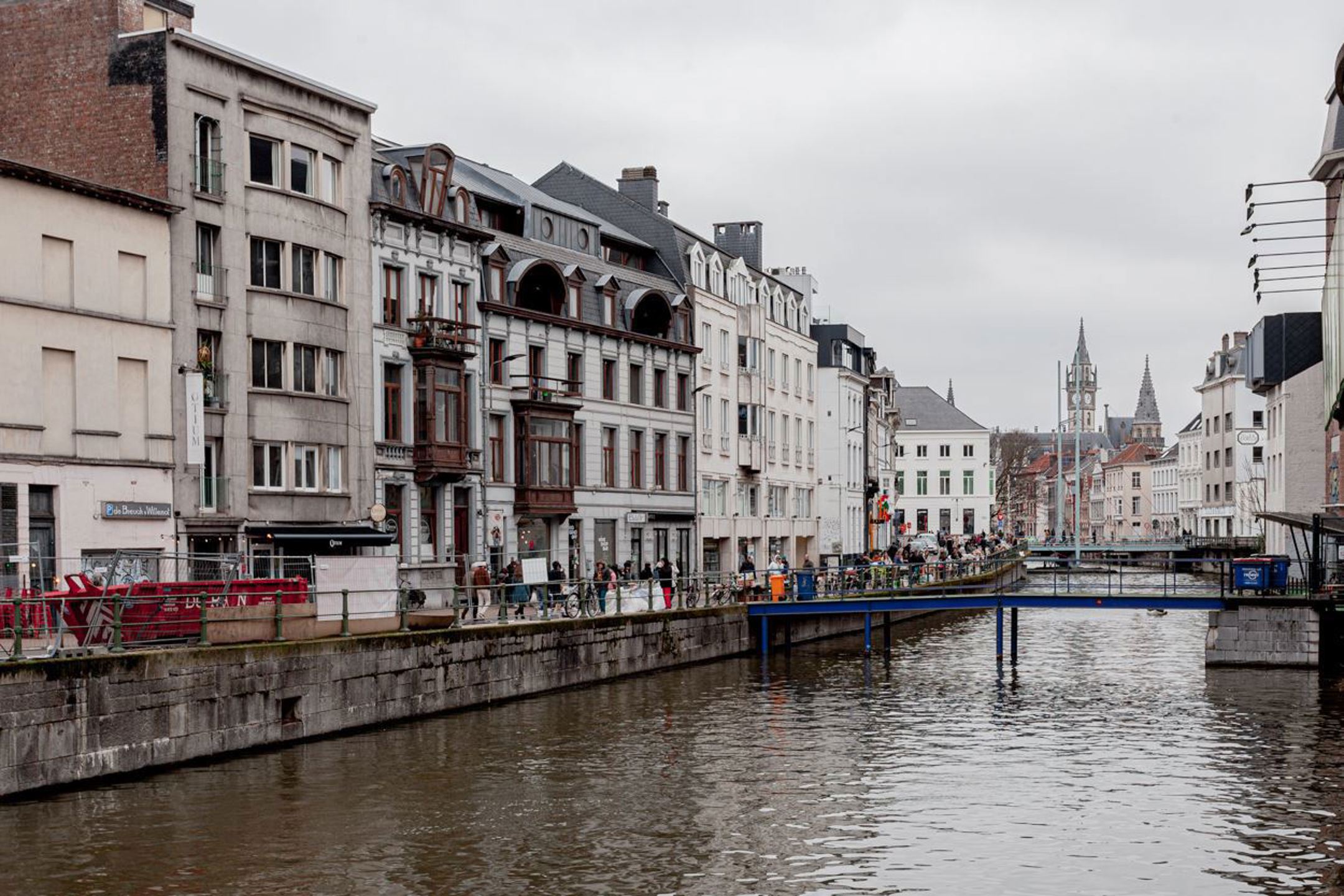 Nieuw exclusief 2slp app. met zicht op de Leie en terras foto 11