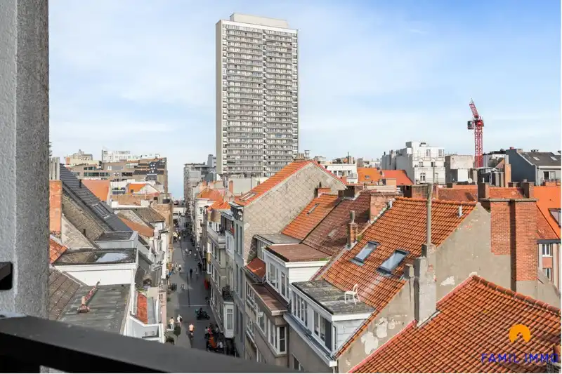 Penthouse met 3 slaapkamers en zijdelings zeezicht op de 6de verdieping in Oostende foto 9