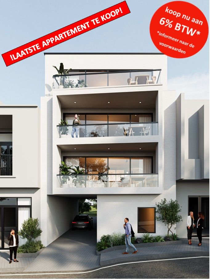 !NOG SLECHTS 1 TE KOOP! Ruime BEN-nieuwbouwappartementen in centrum Gavere! foto {{pictureIndex}}