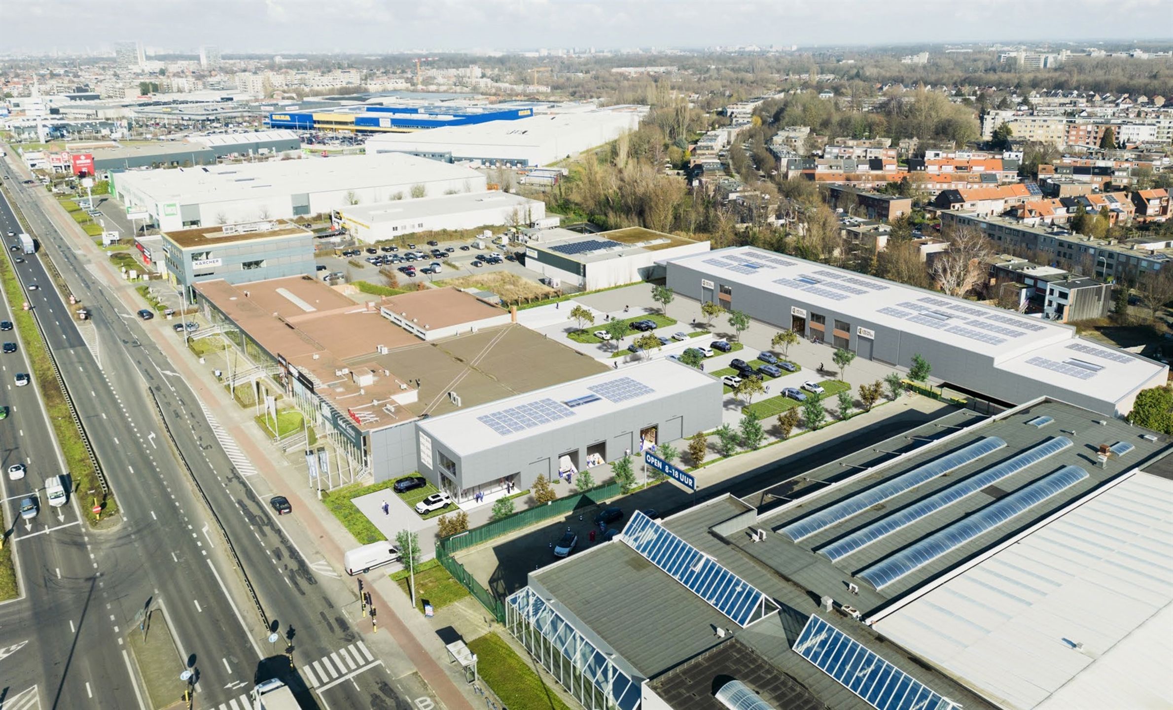 Commerciële ruimte te huur Atomiumlaan 1 - 2610 Antwerpen Wilrijk