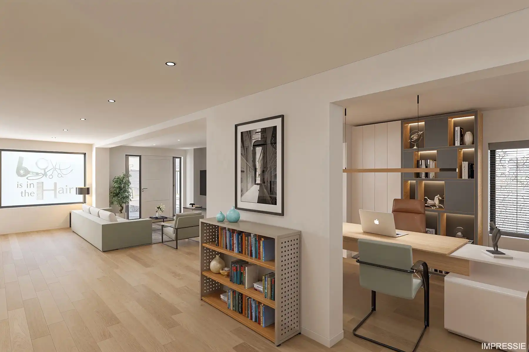 IN OPTIE. Woning met multifunctioneel gelijkvloers en magazijn/garage op een perceel van 536m². foto 5