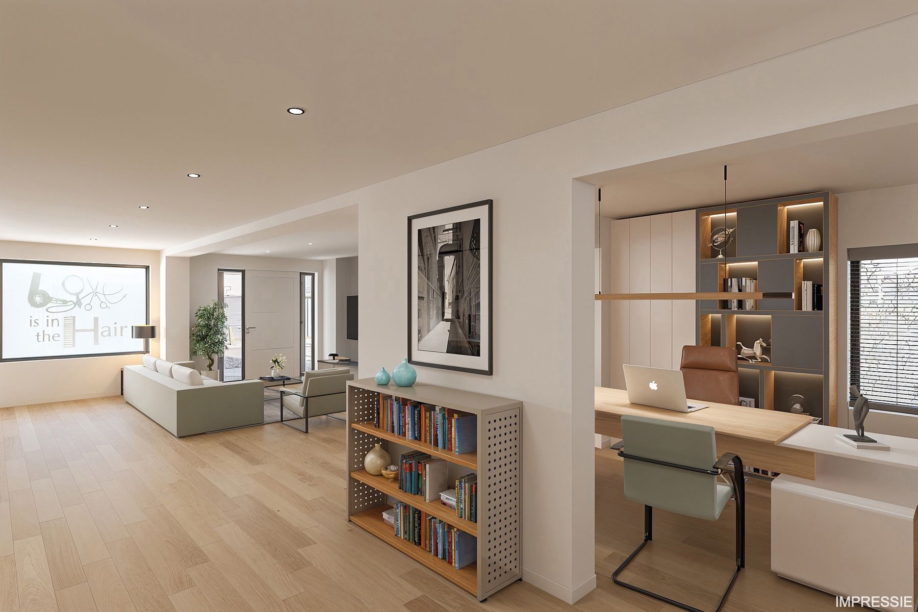 Woning met multifunctioneel gelijkvloers en magazijn/garage op een perceel van 536m². foto 4