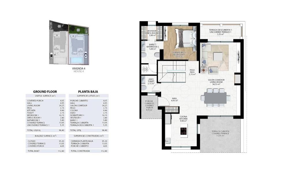 Nieuwbouwproject van 2 halfvrijstaande villa's in Alfaz del Pi foto 8