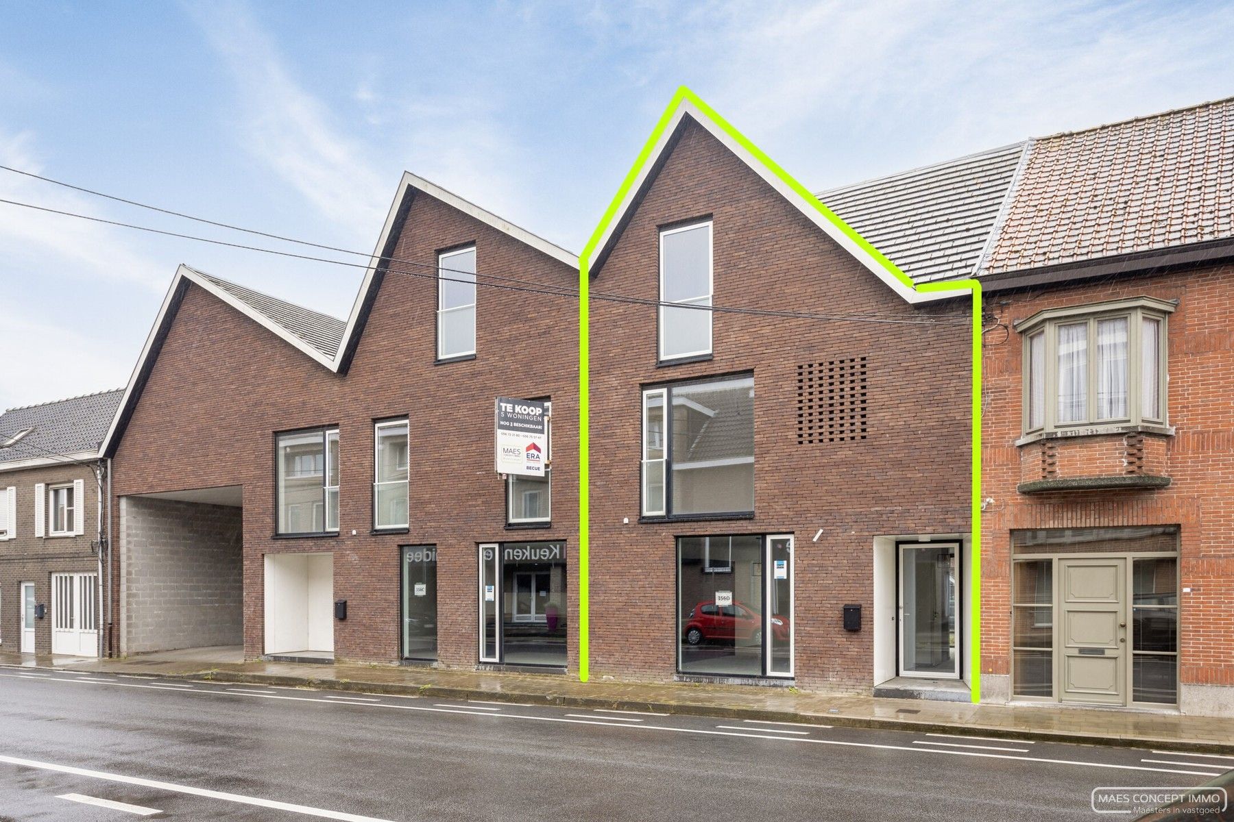 Nieuwbouwwoning te koop in centrum Outrijve foto 1