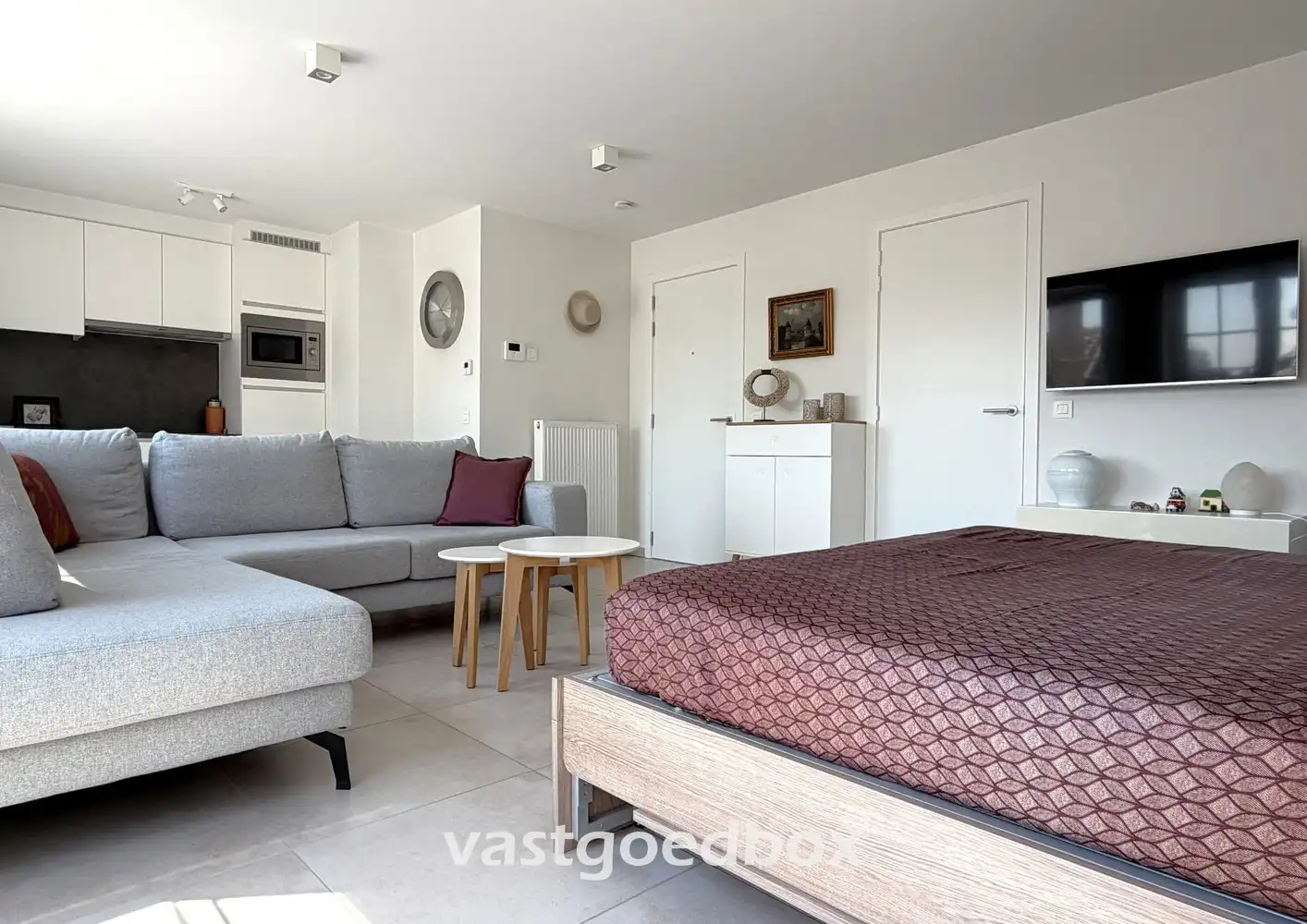 Unieke penthouse studio met 2 grote terrassen, centrum Oostende foto 11