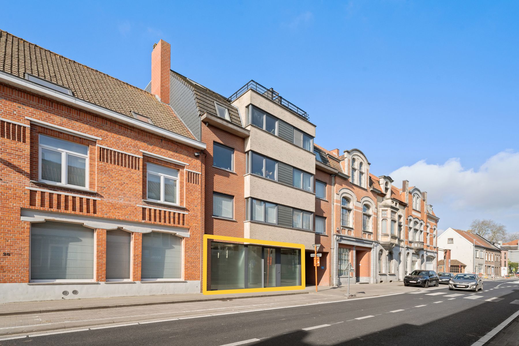 Handelspand in centrum Staden foto 2