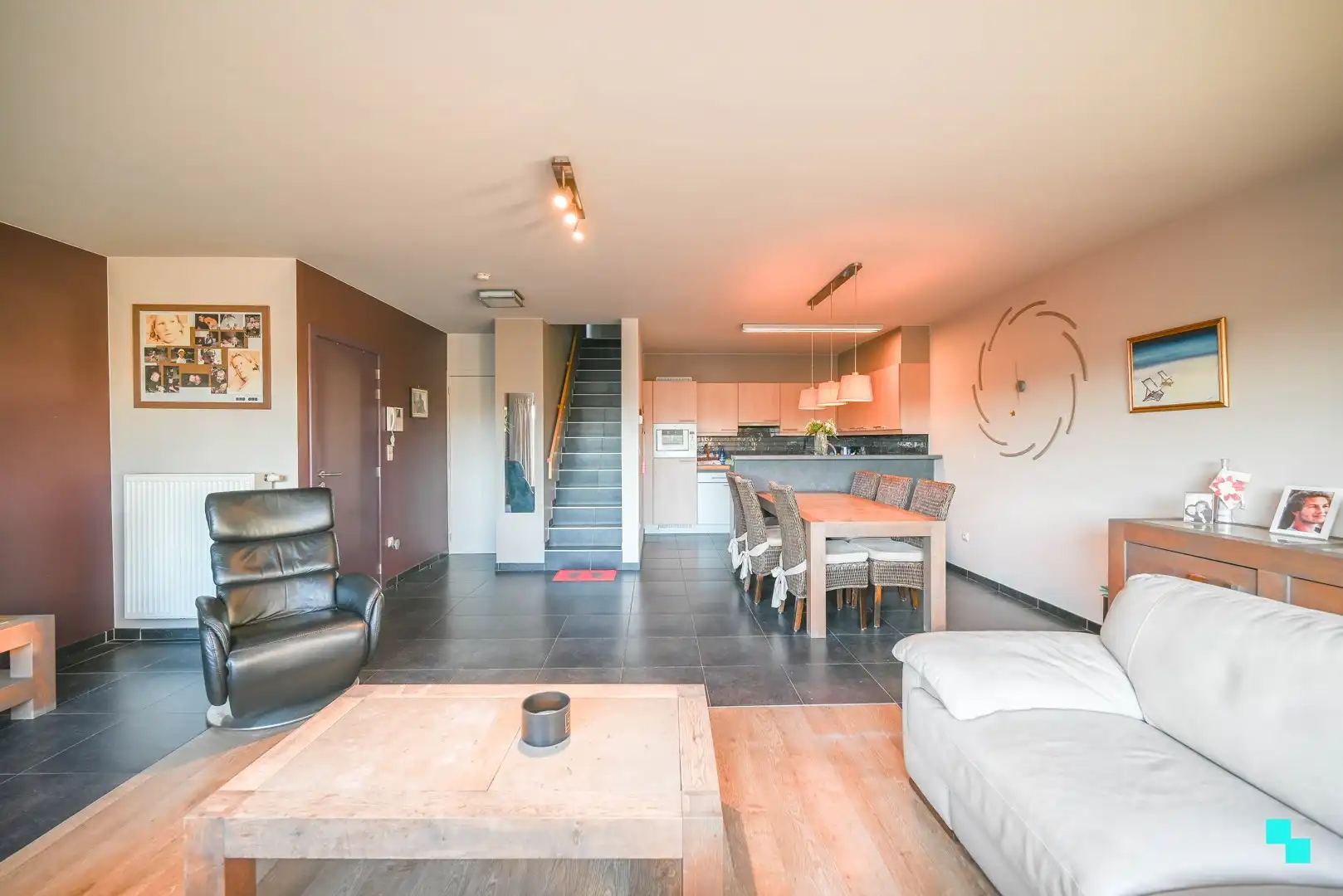 Triplex appartement met 2 terrassen aan de kust foto 4