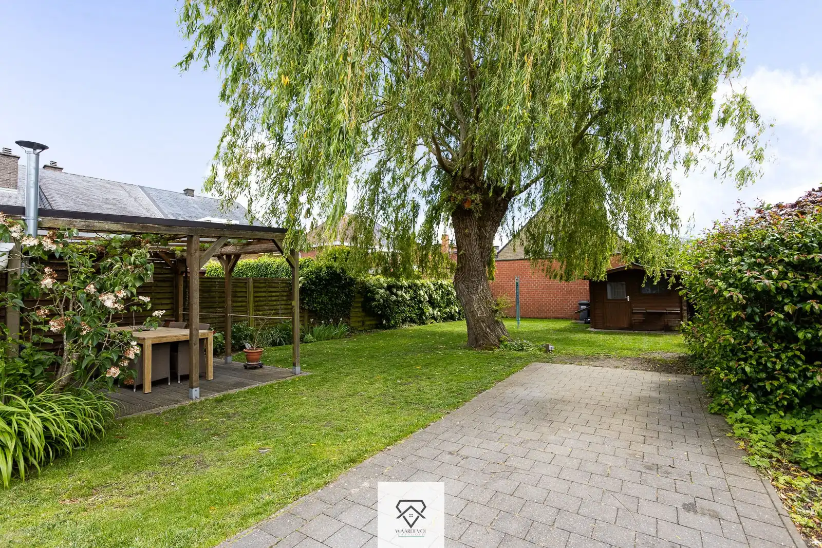 Ruime gezinswoning (4 slpk) met EPC B, dubbele garage en zonnige tuin in Drongen foto 22
