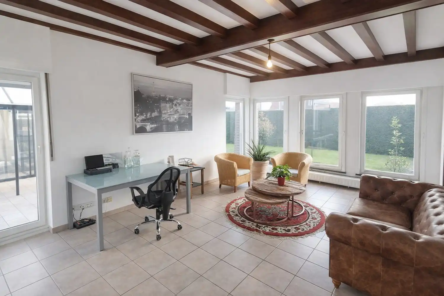 Vrijstaande woning met ruime tuin en dubbele garage op topligging te Maldegem foto 6