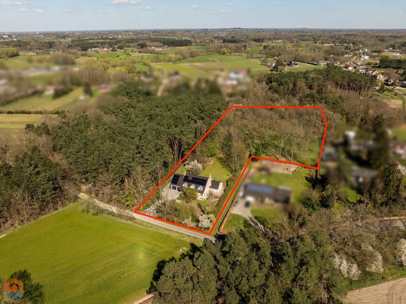 Riante villa met 5 slpkrs op 8625 m² te Rijmenam foto 2