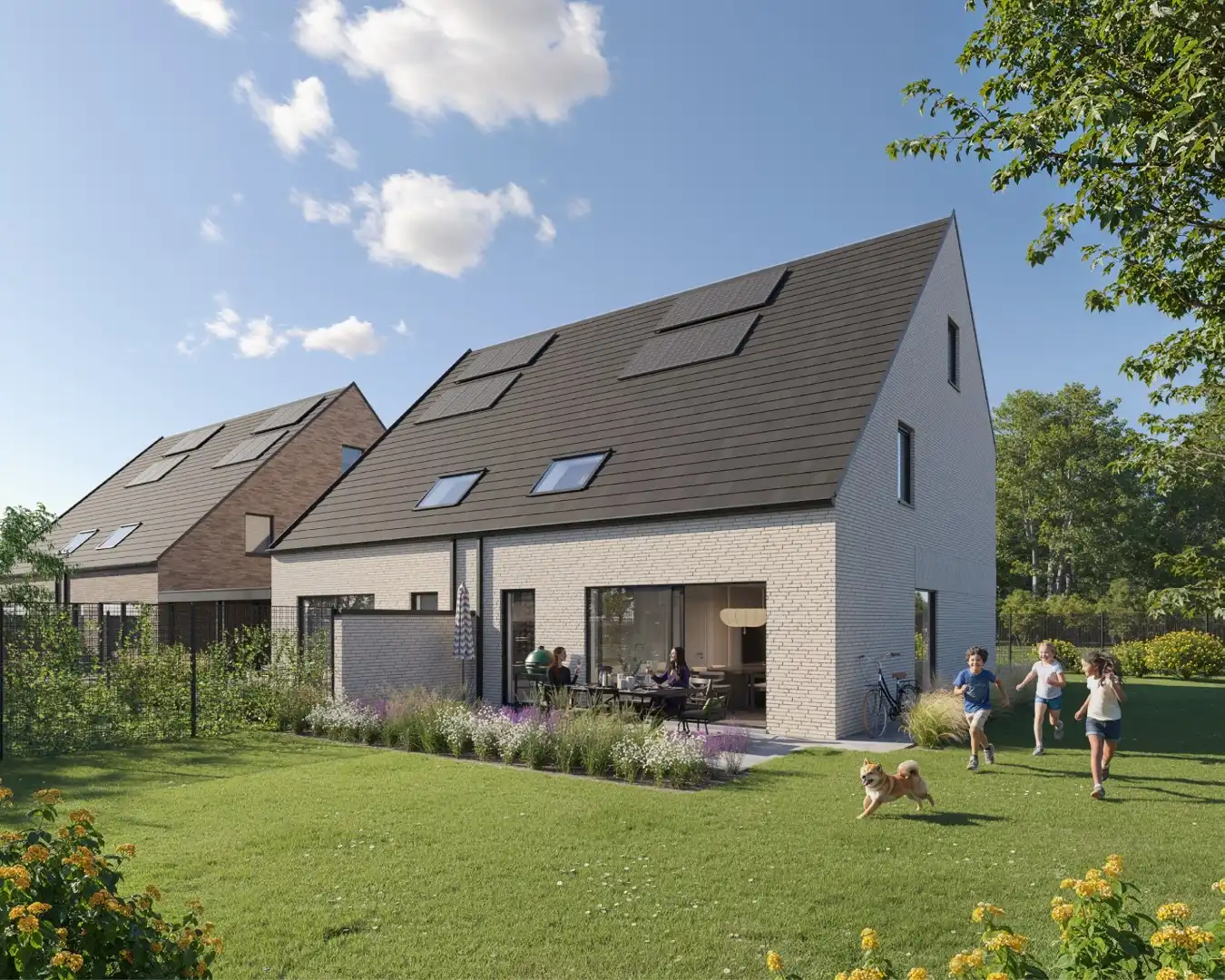 Energiezuinige halfopen bebouwing met 4 slpk’s foto 4