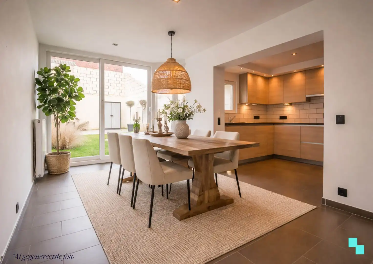 Recentelijk vernieuwde woning in hartje Pittem foto 11