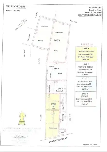 Handelsruimte met stockageruimte nabij de markt van Diest foto 23