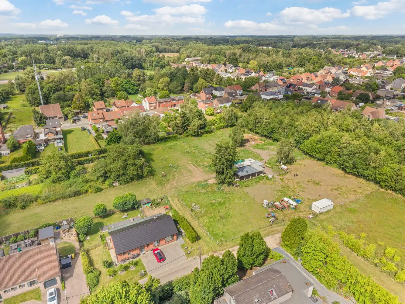 Achterin gelegen bouwland met een oppervlakte van 14 are 80 centiare te Wezemaal ! foto 3