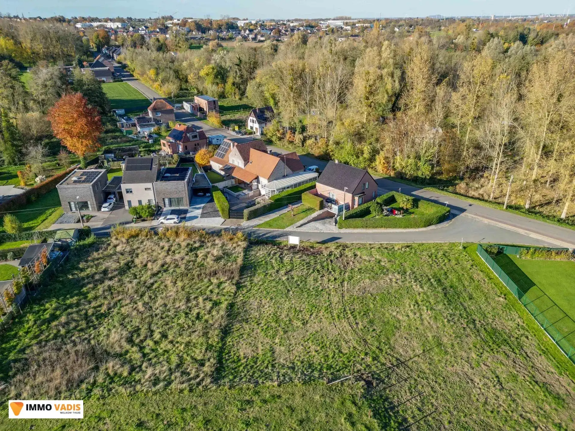 Landelijke gelegen bouwgrond voor  halfopen bebouwing foto 6