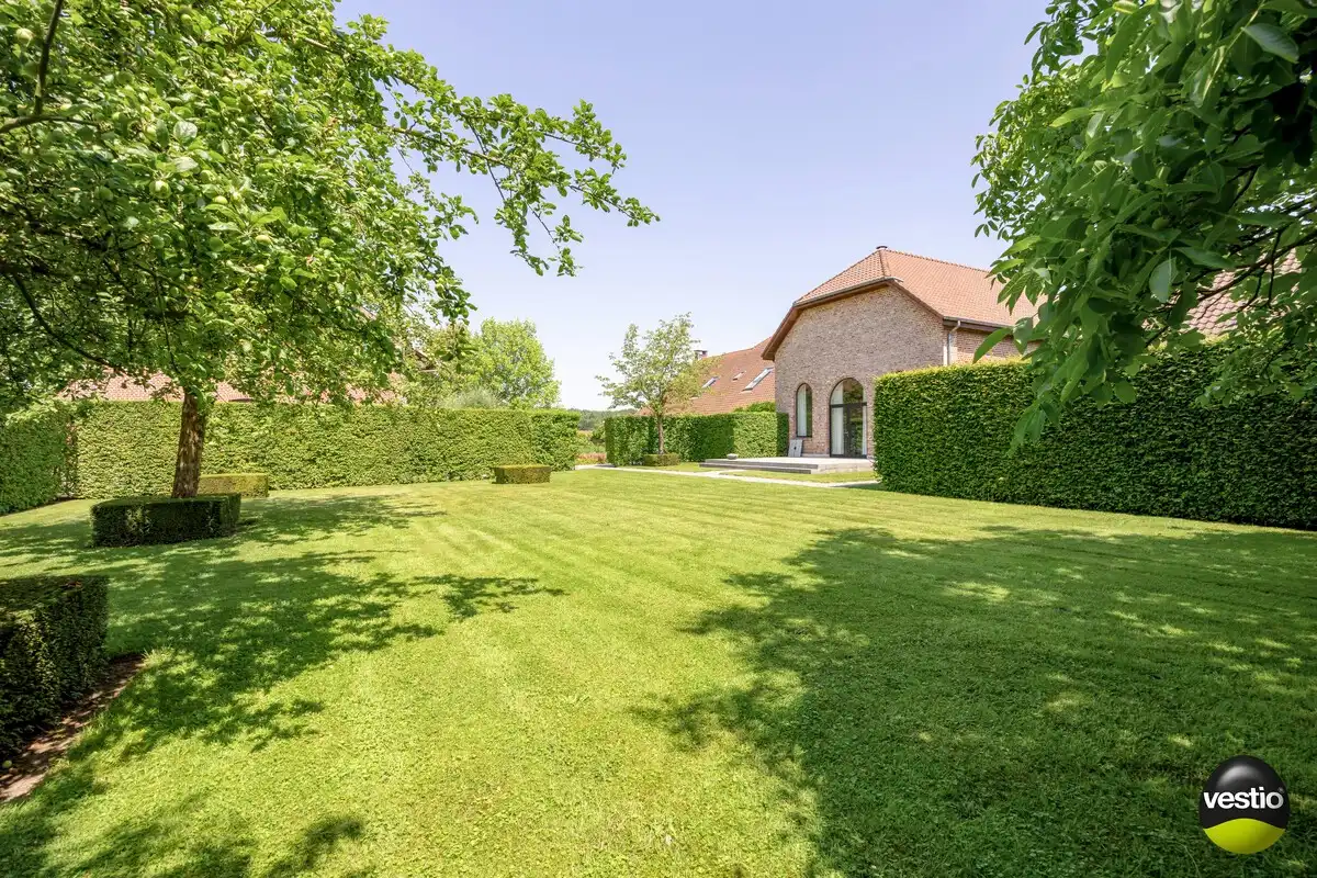EXCLUSIEVE HOEVE MET MEERDERE WOONGEDEELTES, ATELIER, STALLING en AANPALENDE WEIDE OP CA. 1,6 HECTARE NABIJ DOMEIN NIEUWENHOVEN. foto 54