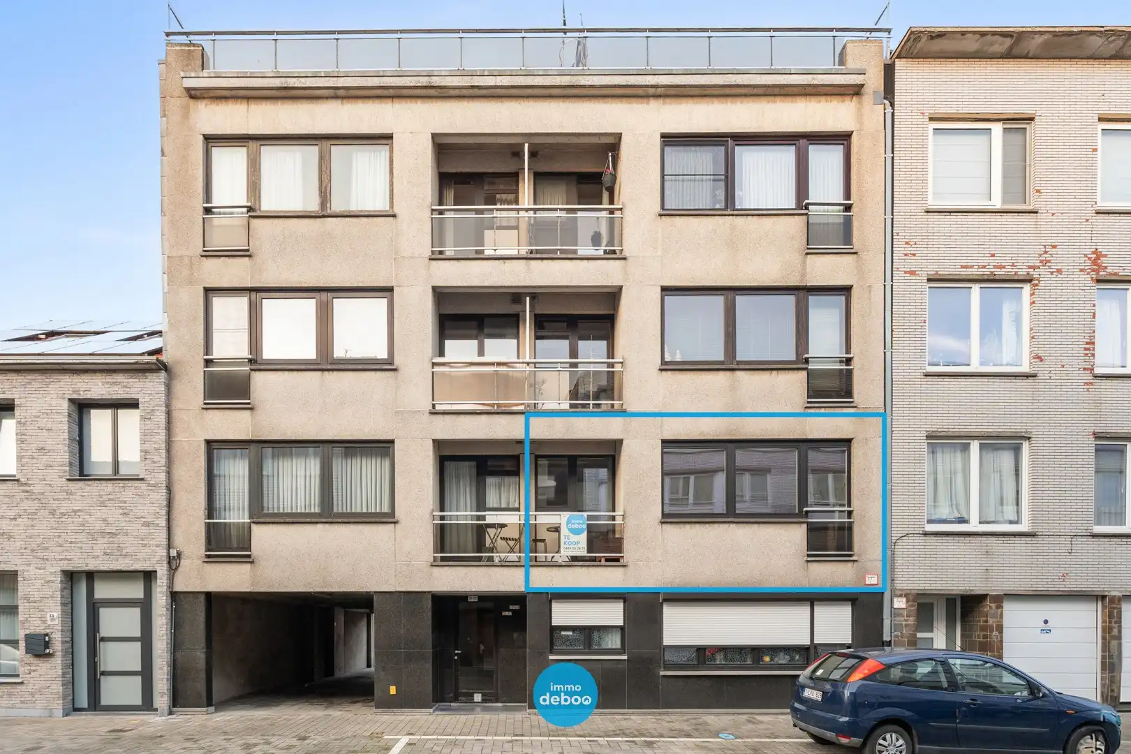 Zonnig appartement met 2 slaapkamers & terrassen in kleinschalig gebouw foto 14