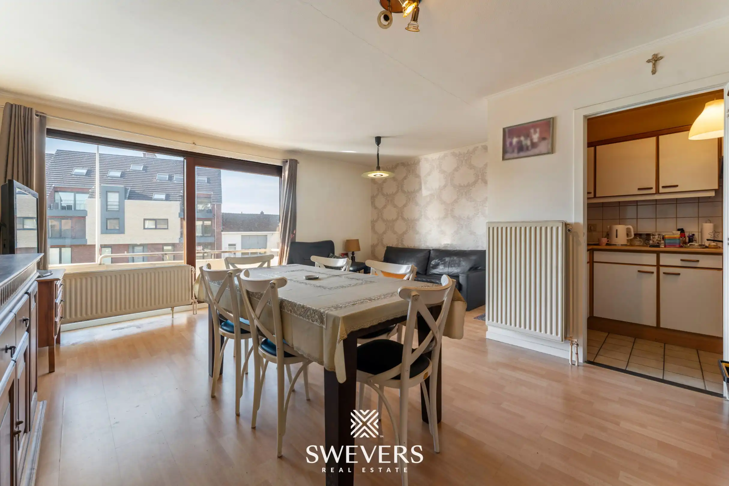 Gezellig appartement met twee slaapkamers en terras te Beringen foto 6