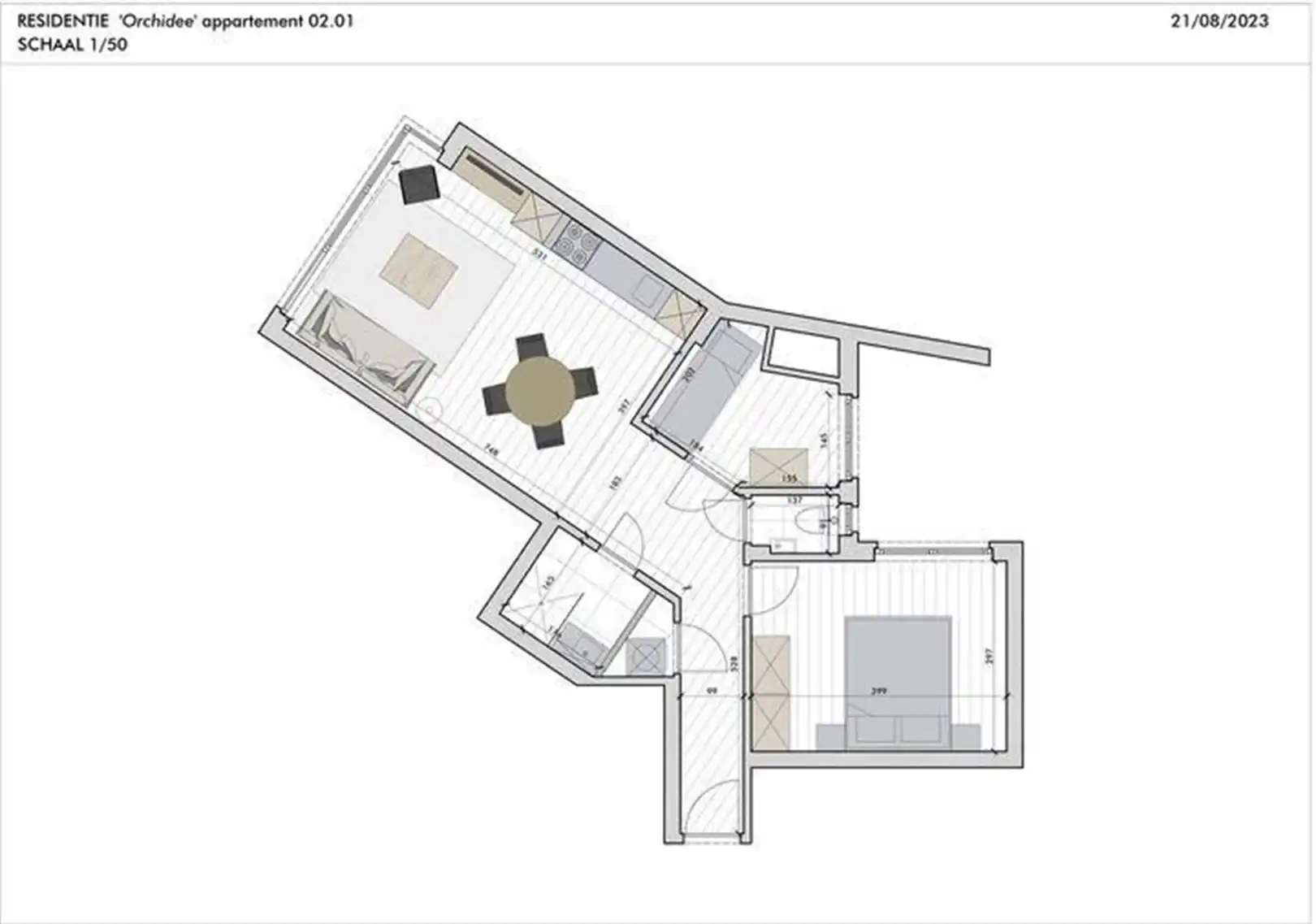 Prachtig gerenoveerd appartement met 2 slaapkamers in hartje Oostende! foto 12